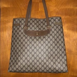 Gucci Supreme vintage shopper/tote